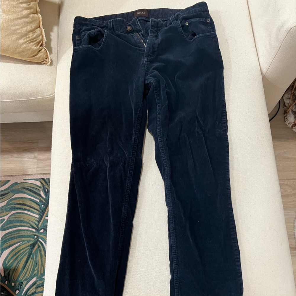 Jachs New York men’s courderoy dark blue pants men’s 32